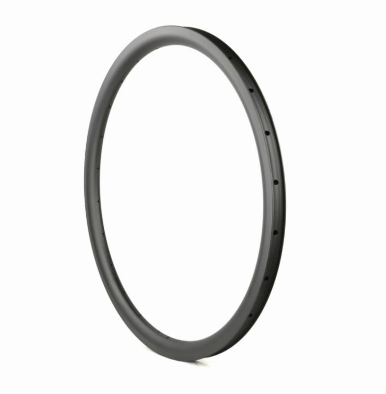 G39X24C  Gravel 39mm Depth Disc Carbon Rims Clincher Tubuless Ready